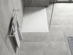 Cadita de Dus SMC 80x100cm, Alb, Sifon Inclus, Mexen