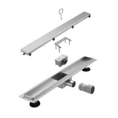 Rigola de Dus BZ8502-650mm Cromat din Otel Inoxidabil