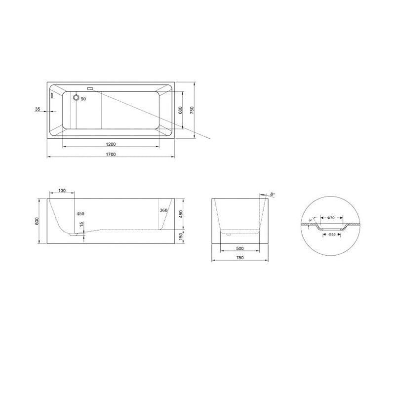 Cada Freestanding BT2807