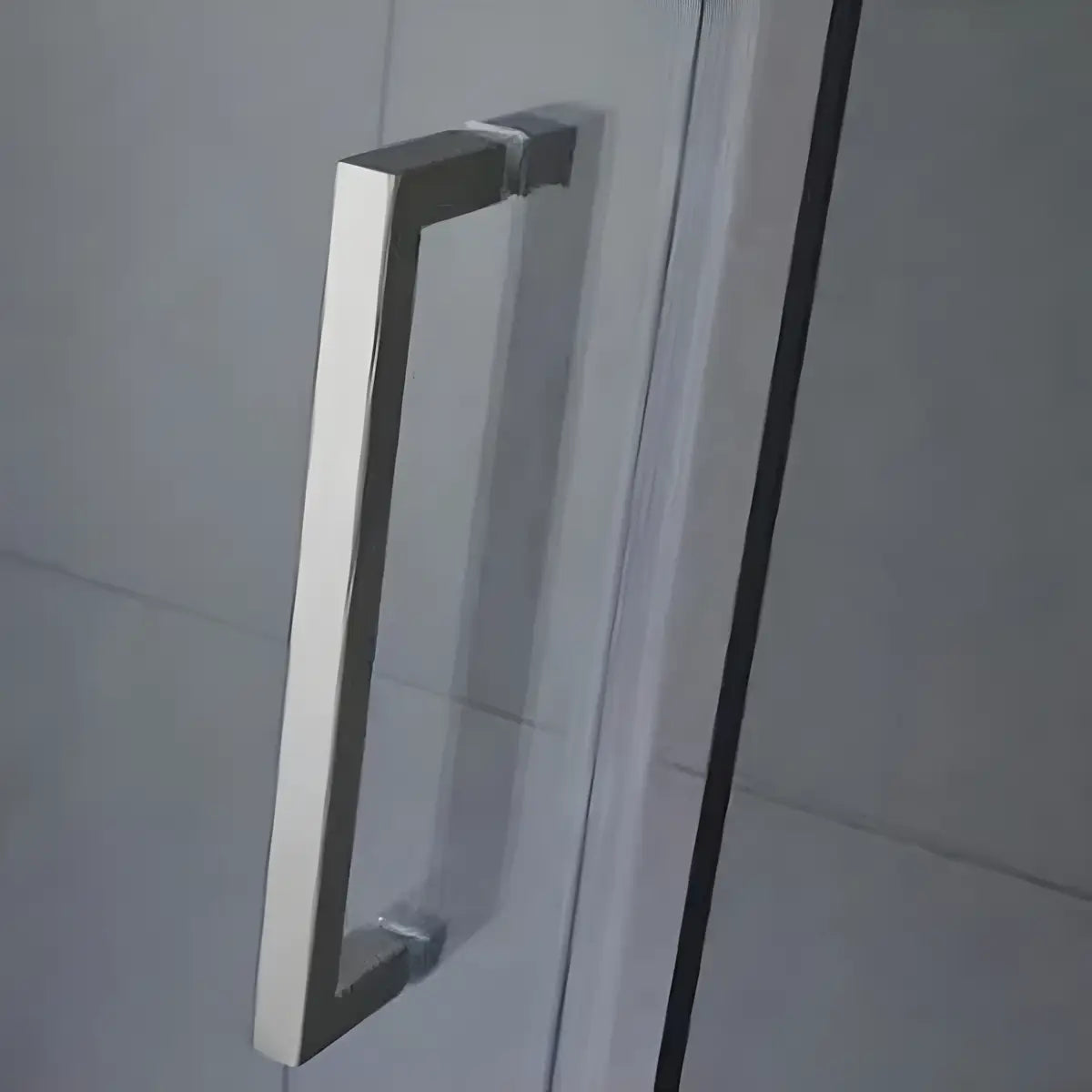 Cabina De Dus Gal 80x100cm, Sticla Securizata 8mm, Profil Aluminiu Cromat, Usa Culisanta-Diplon