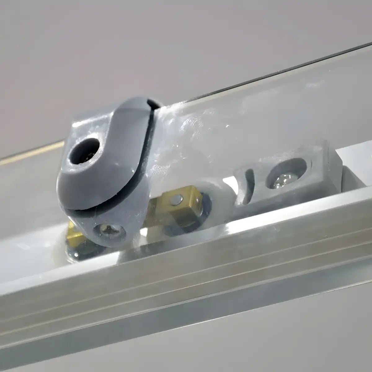 Cabina De Dus Pan 80x100cm Outlet, Sticla Securizata, Profil Aluminiu Cromat, Usi Culisante-Diplon