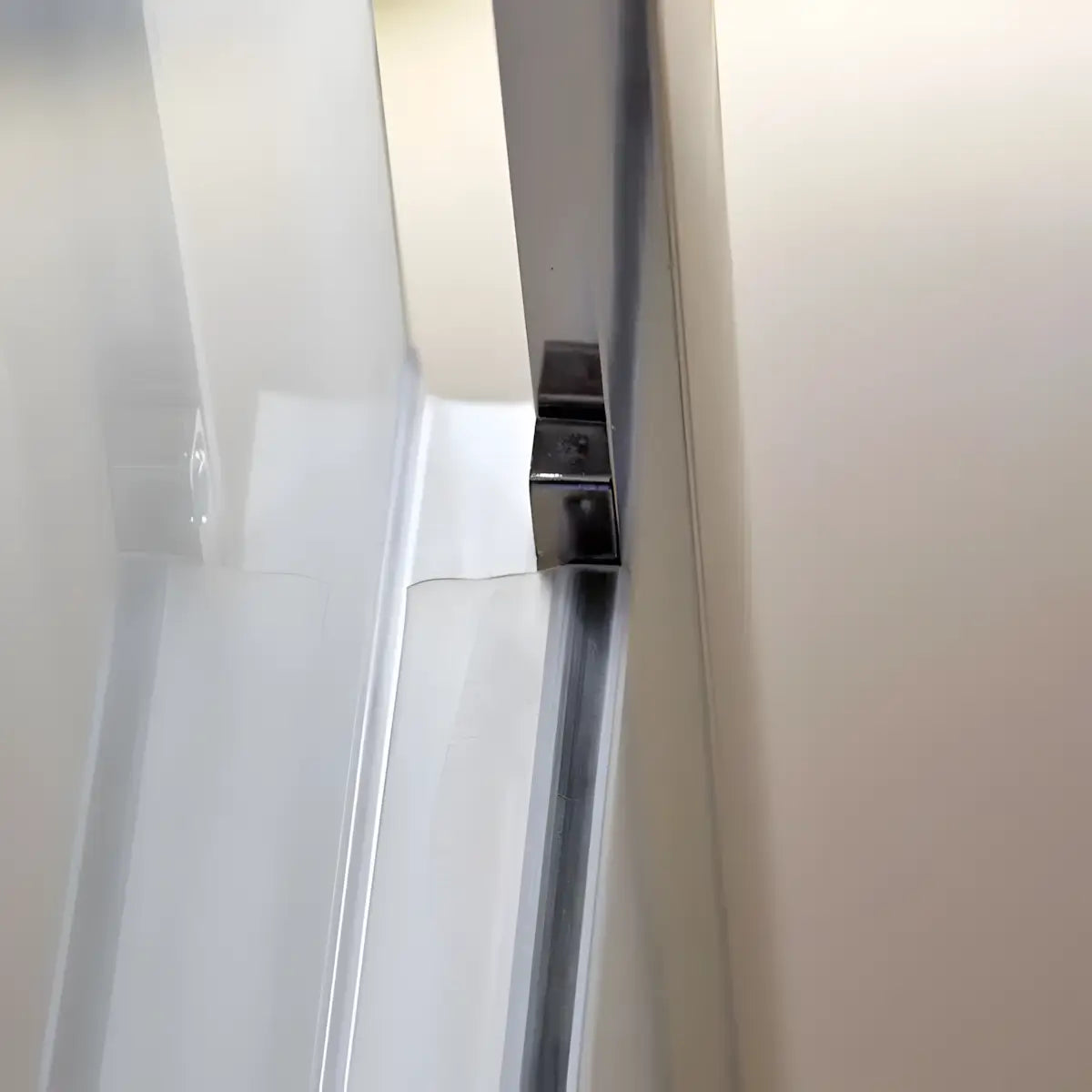 Cabina De Dus Pan 80x100cm Outlet, Sticla Securizata, Profil Aluminiu Cromat, Usi Culisante-Diplon