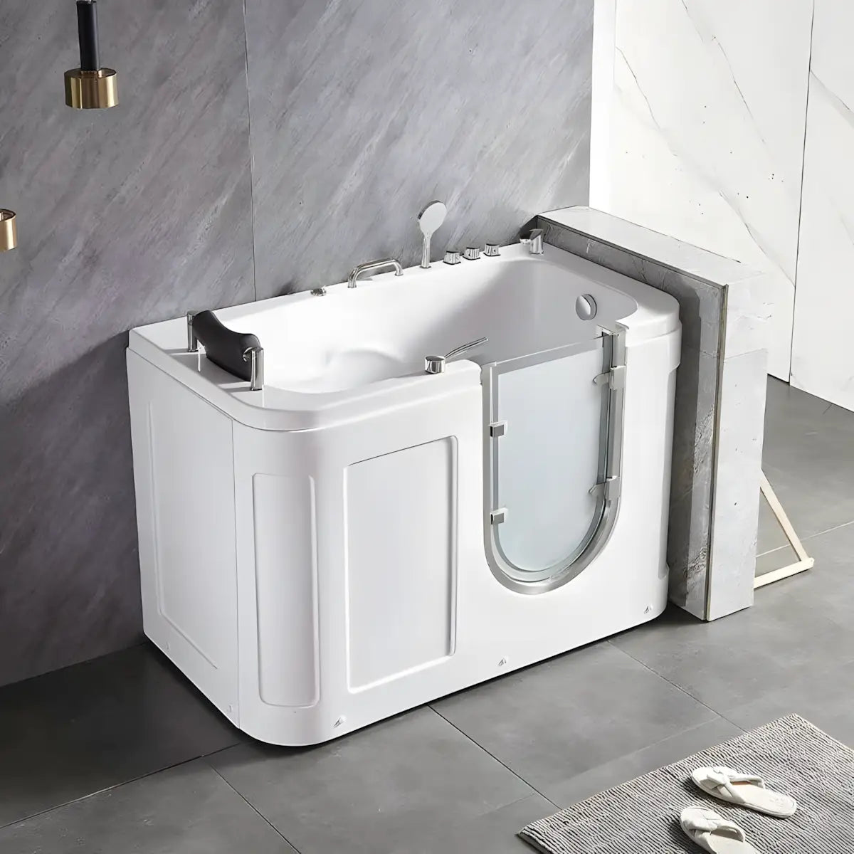 Cada Persoane Dizabilitati Si Varstnici Cu Hidromasaj Diana 135x73x94cm-Diplon