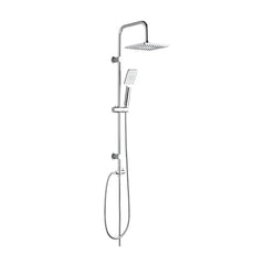 Coloana de dus cu para fixa si mobila Diplon BGQ1614 Outlet, Alama, 1m, Comutator, Culoare Argintiu Cromat-Diplon