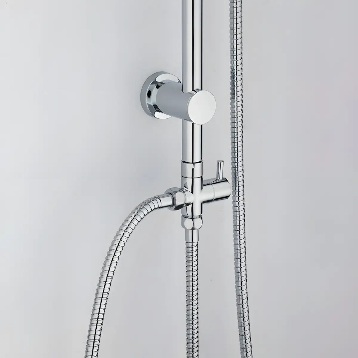 Coloana de dus cu para fixa si mobila Diplon BGQ1613 Outlet, 1m, 3 Functii, Alama, Crom-Diplon