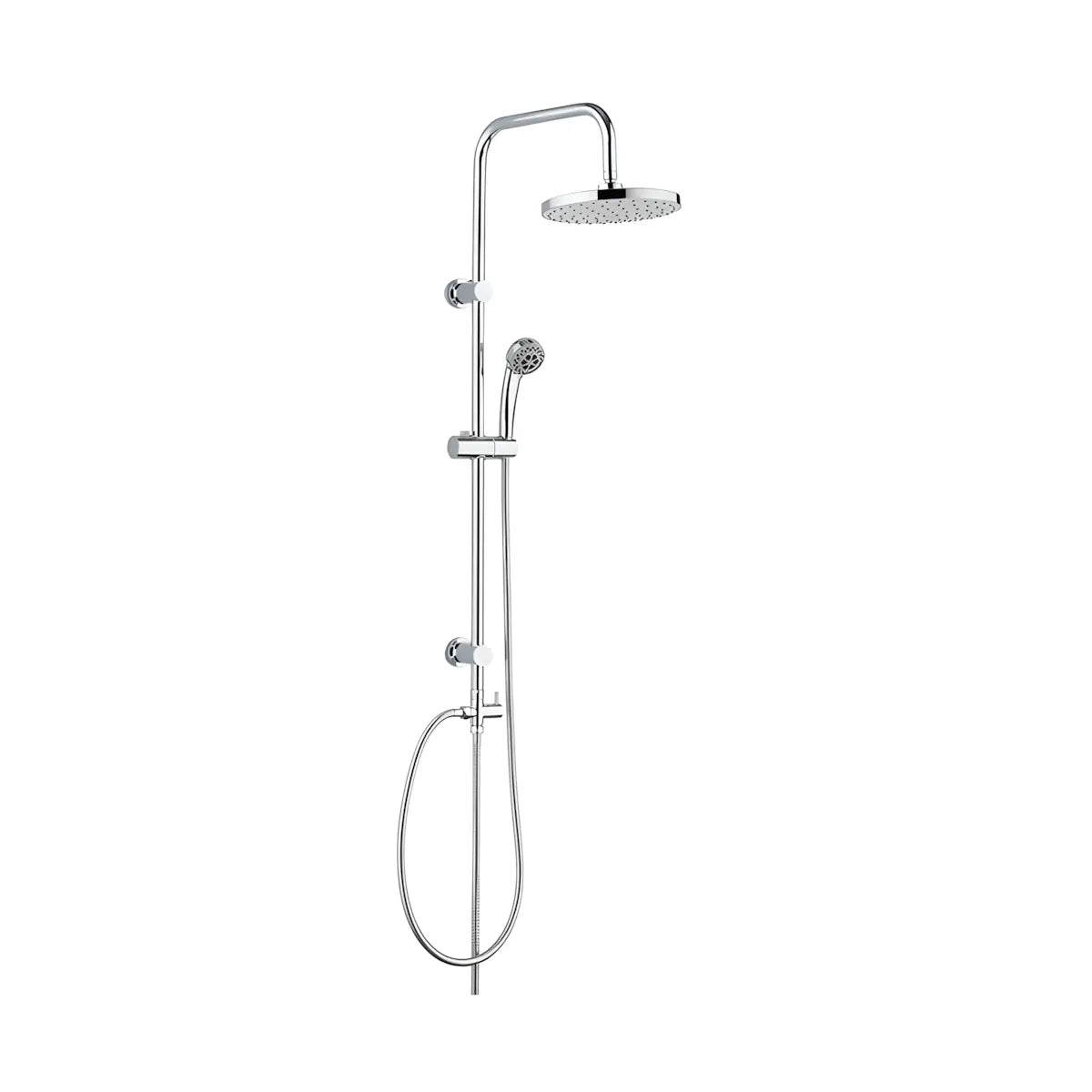 Coloana de dus cu para fixa si mobila Diplon BGQ1613 Outlet, 1m, 3 Functii, Alama, Crom-Diplon