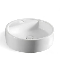 Lavoar Baie Pe Blat Oslo R49cm, Alb, Portelan-Diplon