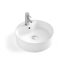 Lavoar Pe Blat Boston R41cm, Alb, Portelan, Outlet-Diplon