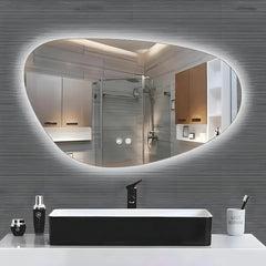 Oglinda Baie Led Veronika 90cm x 53.1cm, Functie Dezaburire, Outlet-Diplon