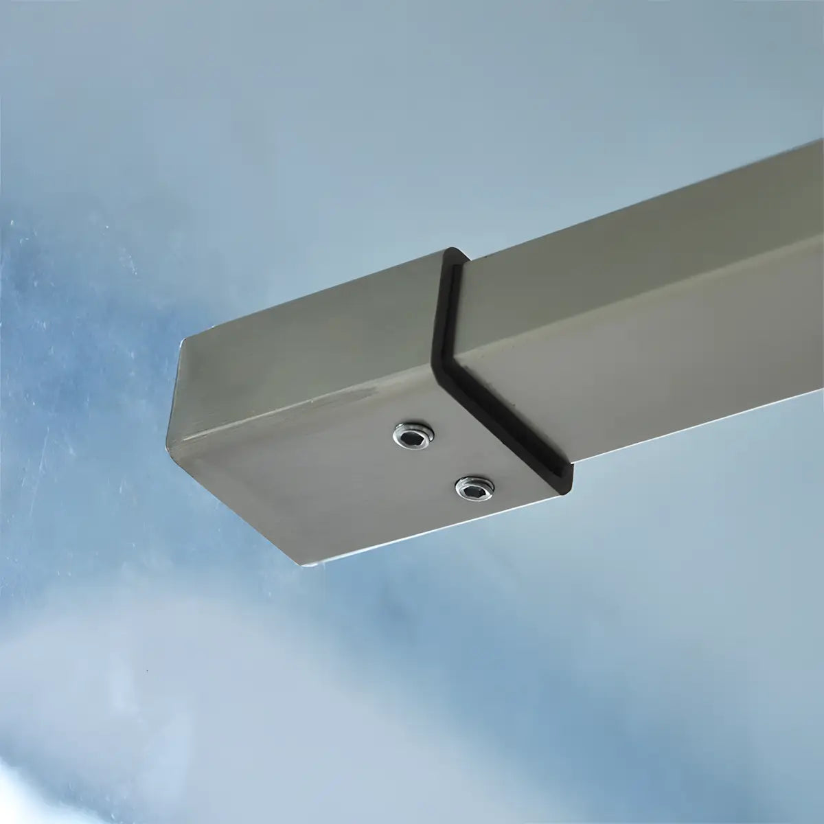 Paravan Dus Walk-In Una 100x195cm Outlet, Sticla Securizata 8mm, Profil Aluminiu Auriu-Diplon