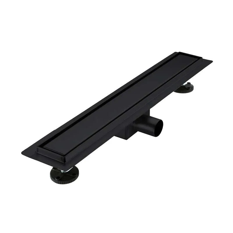 Rigola De Dus ZenFlow MB2 550mm,Faiantabila, Otel Inoxidabil, Negru Mat-Diplon