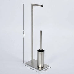 Set Perie WC si Suport Hartie Igienica SB3203, 72 cm, Cromat
