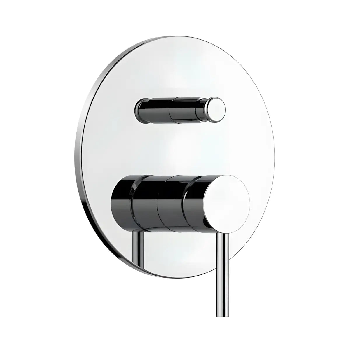 Set de dus incastrat ST2030, 7 in 1, para de dus fixa si mobila, comutator, Culoare Argintiu Cromat-Diplon