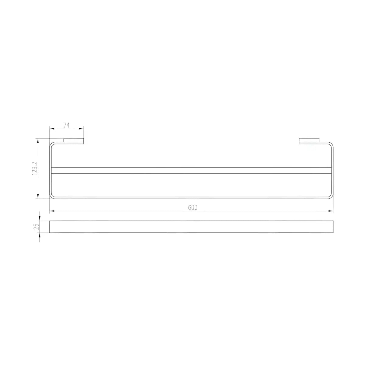 Suport prosop dublu SE30212-60-Diplon