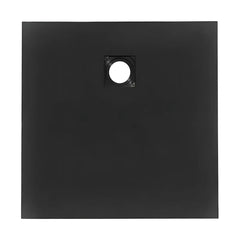 Cadita de Dus Iva 90x90cm, Compozit, Neagra, Model Slim