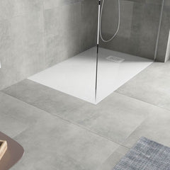 Cadita de Dus SMC 80x120cm, Alb, Sifon Inclus, Mexen