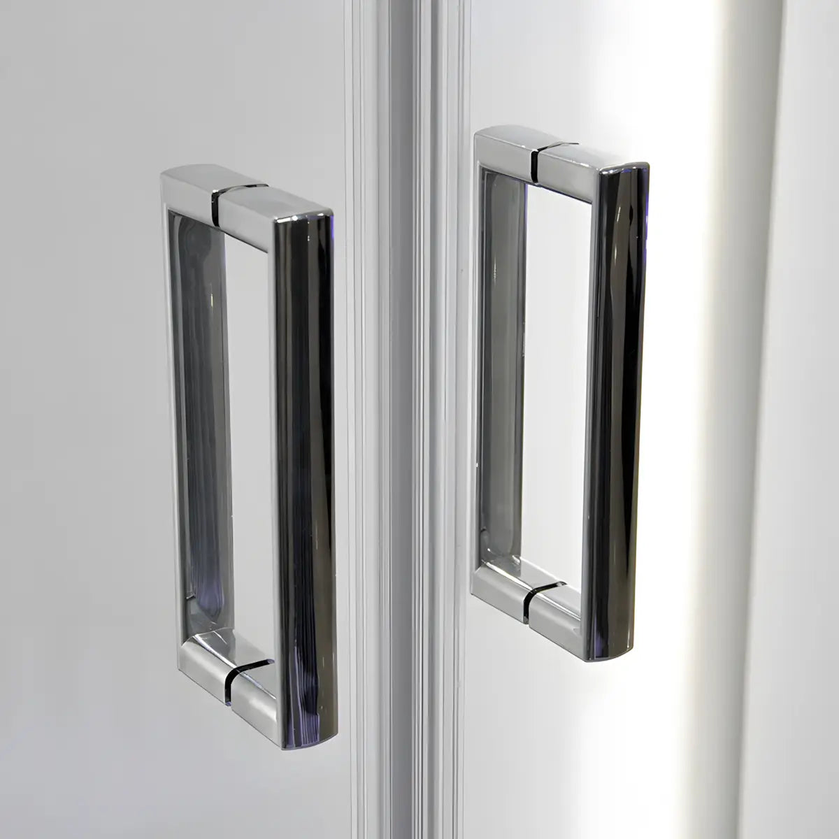 Usa De Dus Art 160-180cm Outlet, Latime Ajustabila, Sticla Securizata 6mm, Profil Aluminiu Cromat-Diplon