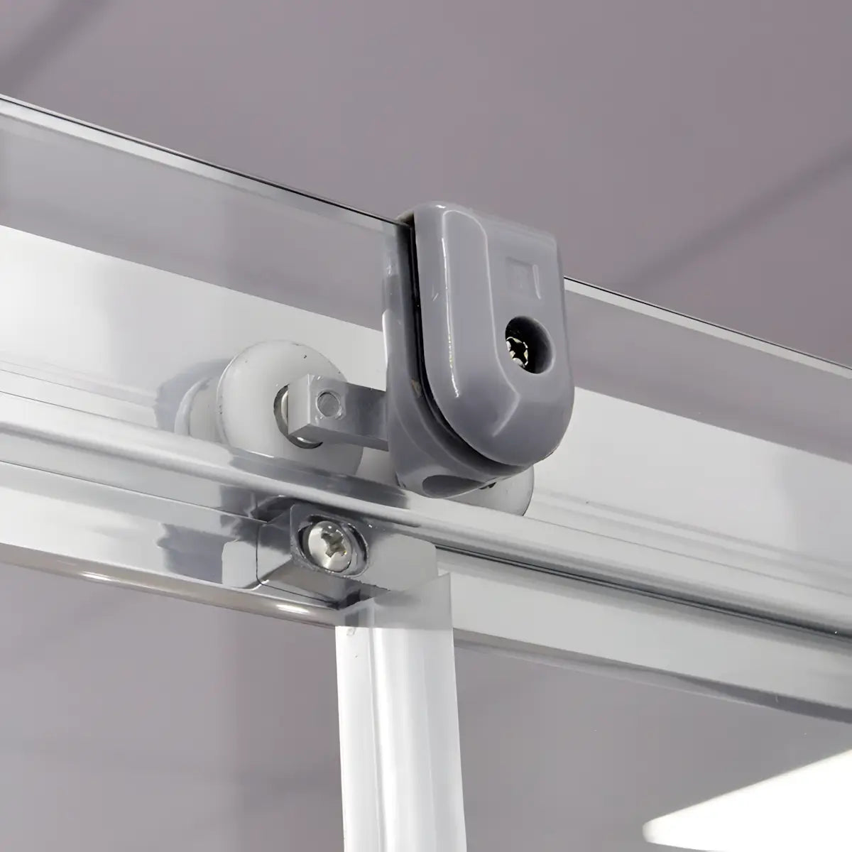 Usa De Dus Art 160-180cm Outlet, Latime Ajustabila, Sticla Securizata 6mm, Profil Aluminiu Cromat-Diplon